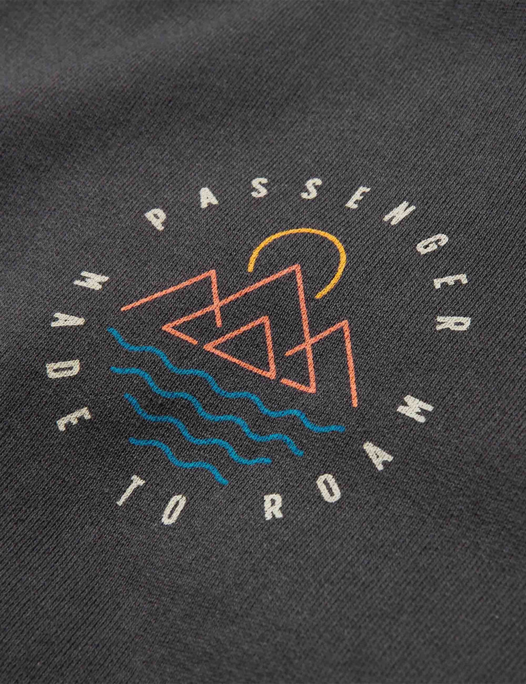 Escapism Recycled Cotton Crew Sweat - Faded Black