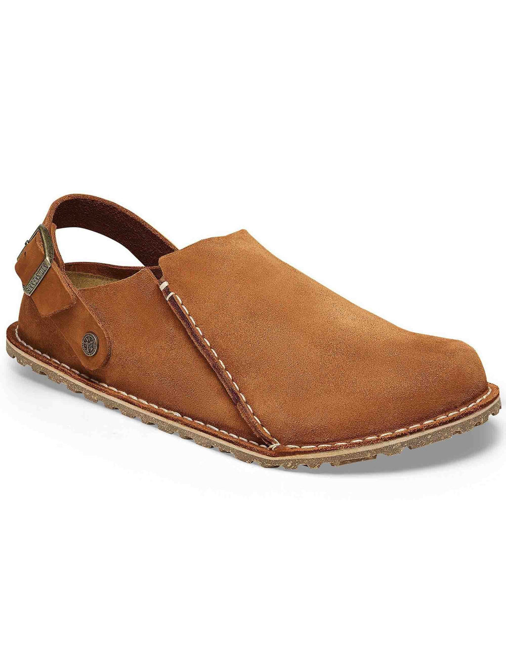 Lutry Suede Mules - Mink (Regular Fit)