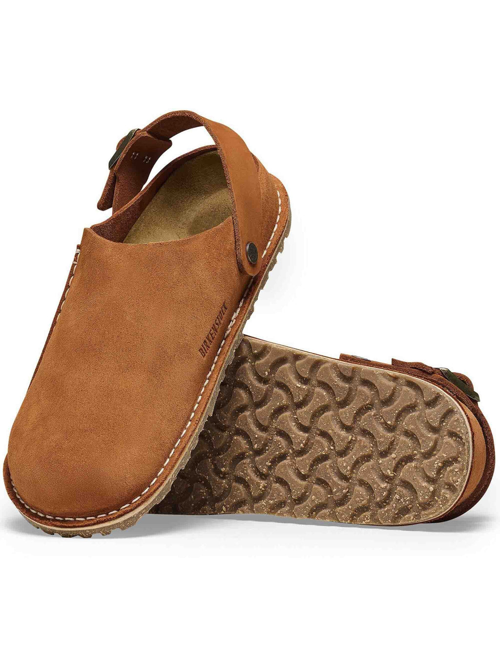 Lutry Suede Mules - Mink (Regular Fit)