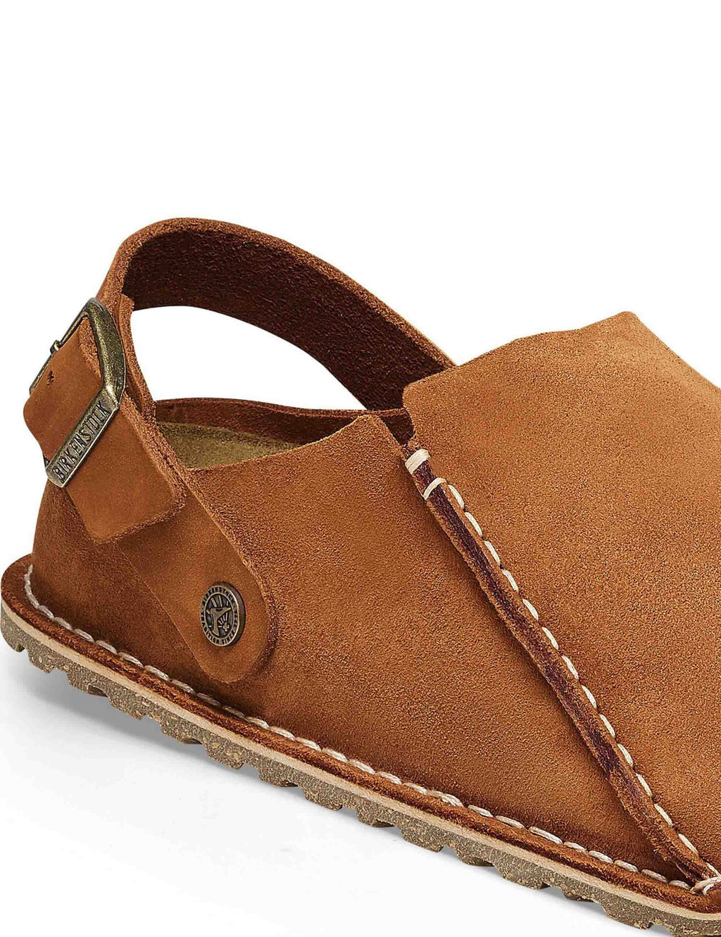 Lutry Suede Mules - Mink (Regular Fit)