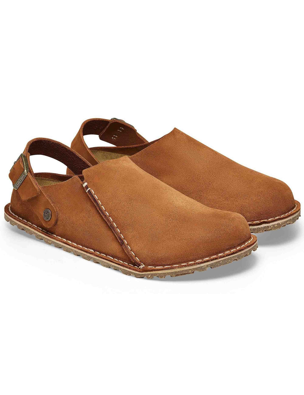 Lutry Suede Mules - Mink (Regular Fit)