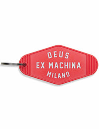 Milano Address Hoel Key Tag - Valiant Red