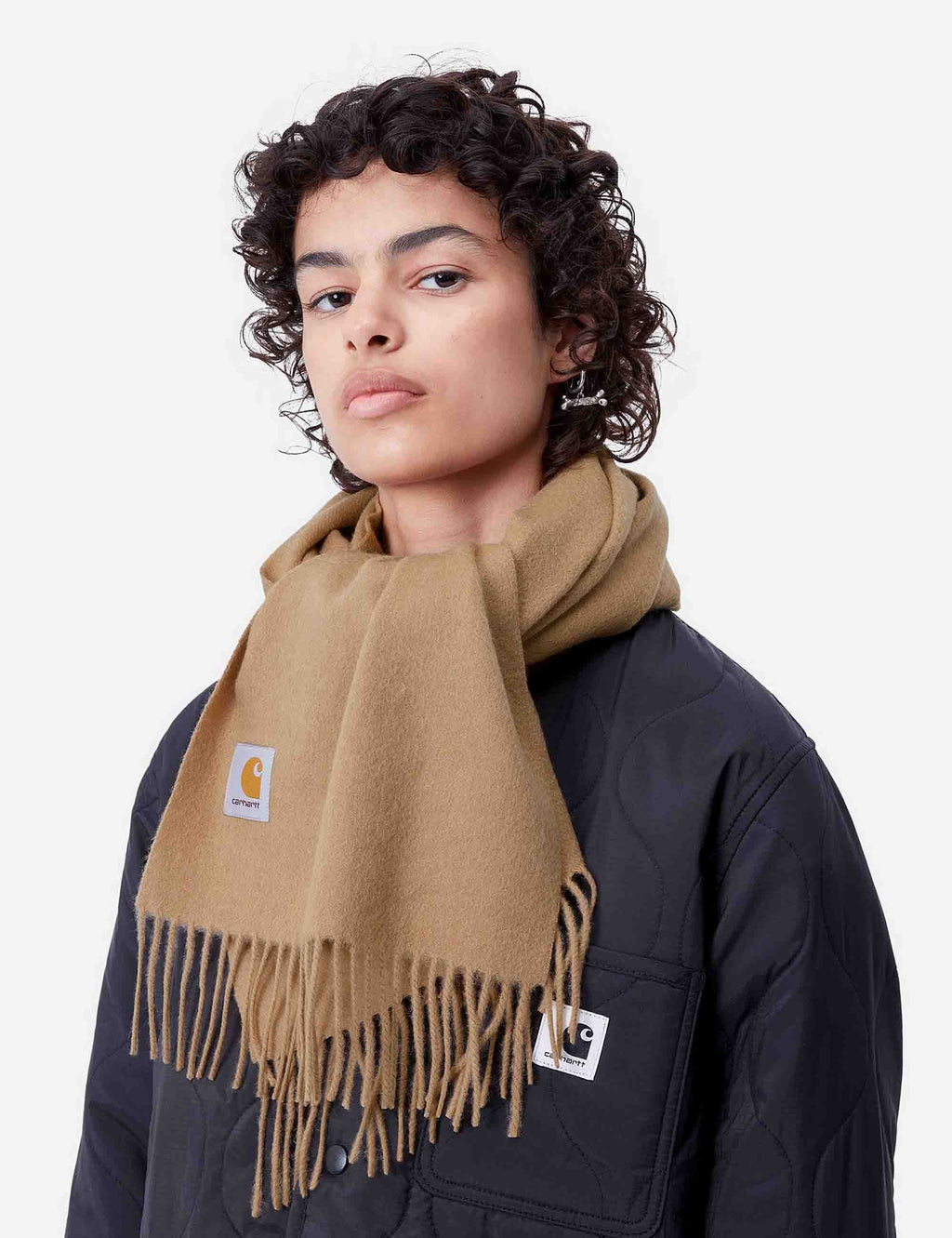 Clan Wool Scarf - Peanut