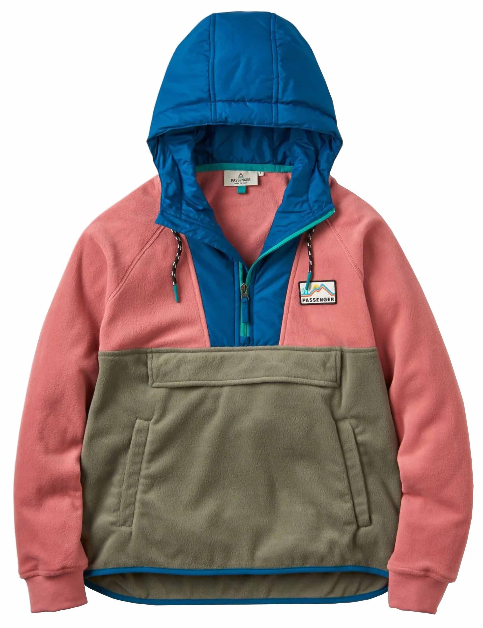 Women's Alexander Hooded Fleece - Dusty Rose