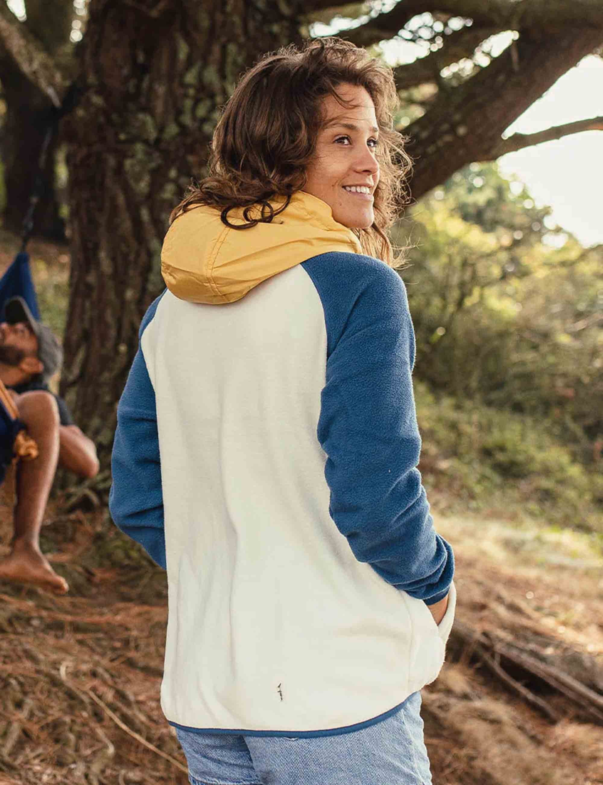 Women's Alexander Hooded Fleece - Egret