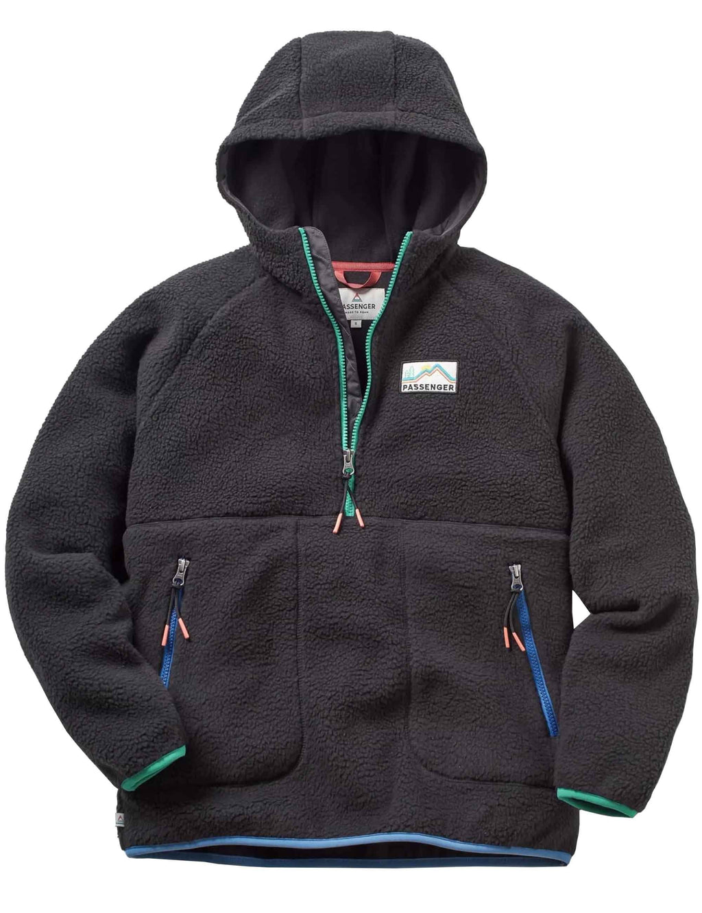 Women's Maine Hood Fleece - Black