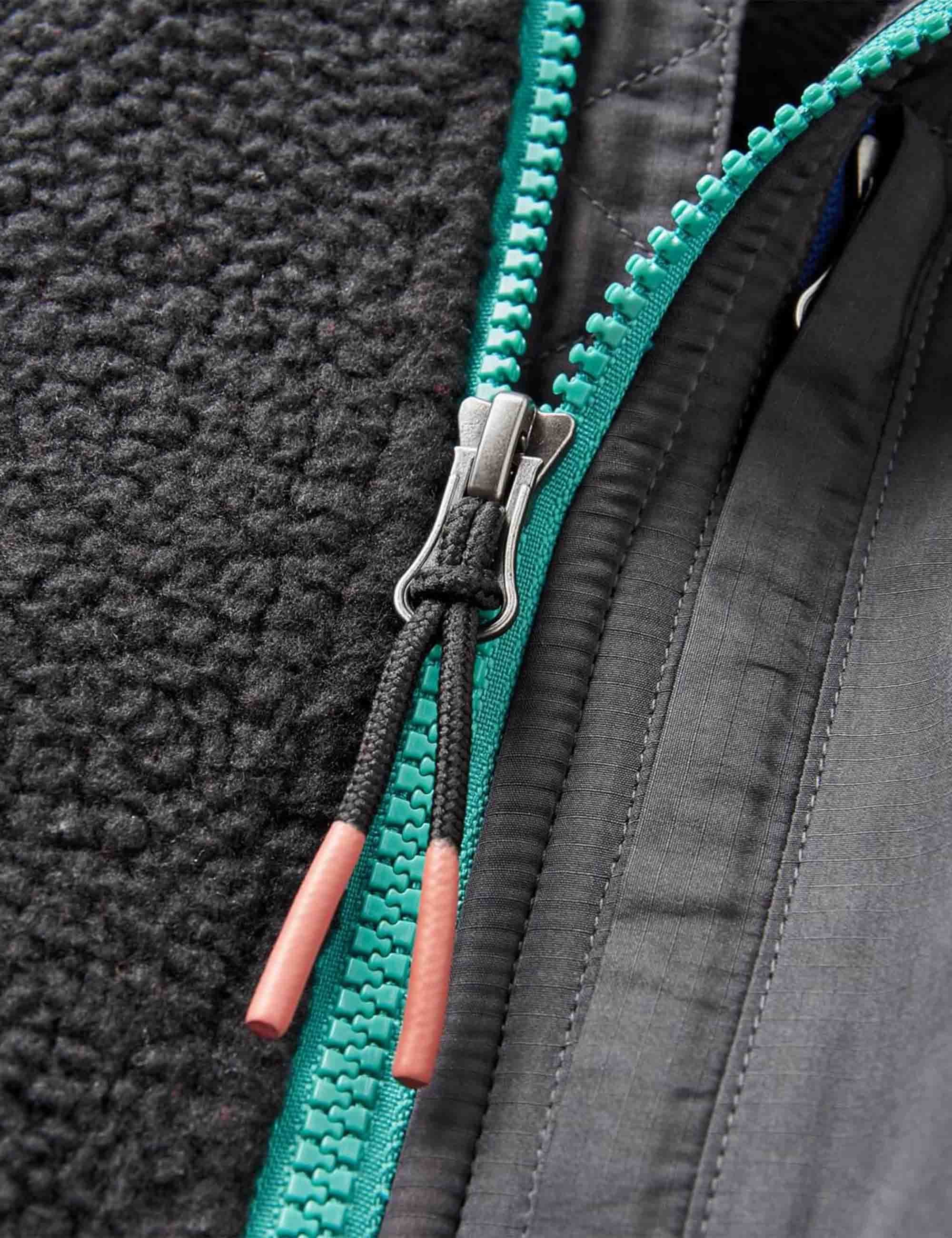 Women's Home 1/2 Zip Fleece Top - Black