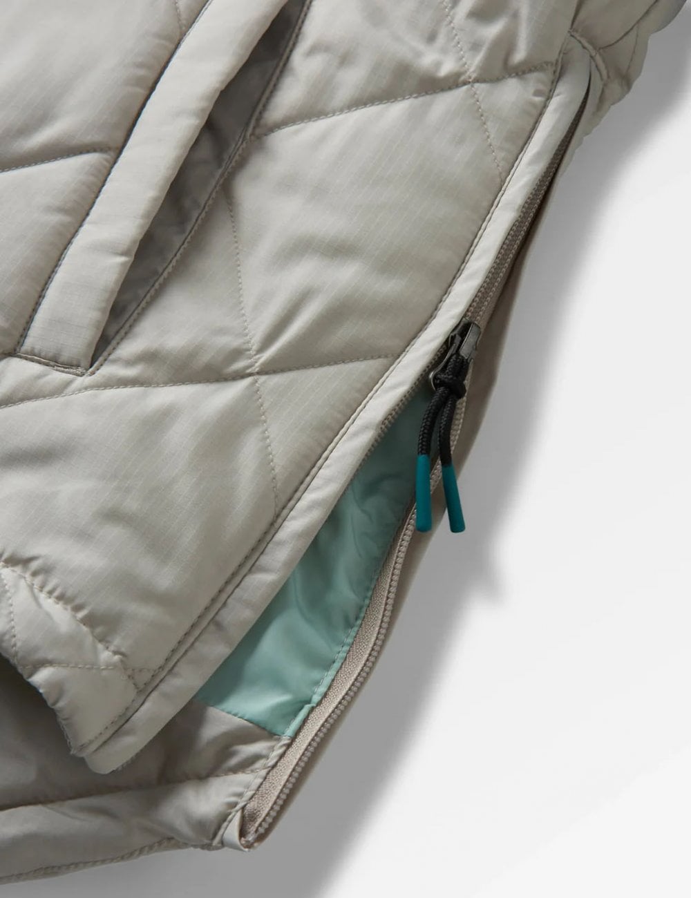 Women's Ocean 1/2 Zip Insulated Anorak - Pebble Grey