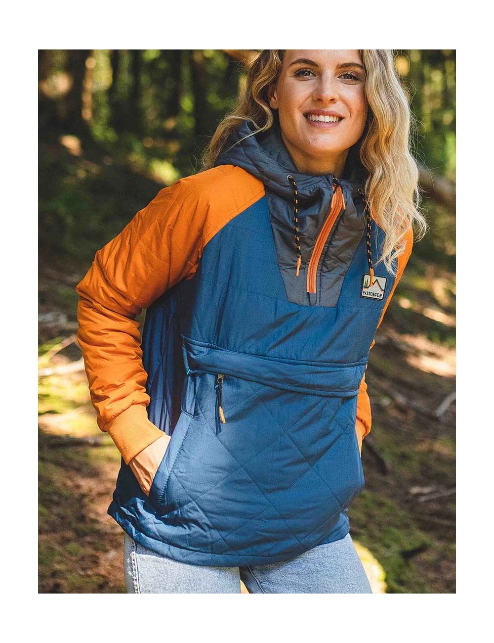 Women's Ocean 1/2 Zip Insulated Jacket - Ensign Blue