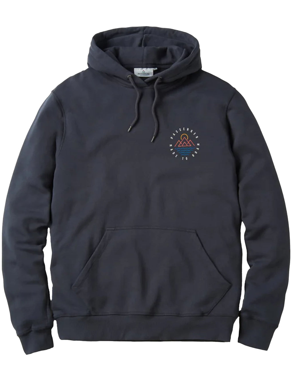 Escapism Recycled Cotton Hooded Sweat - Black