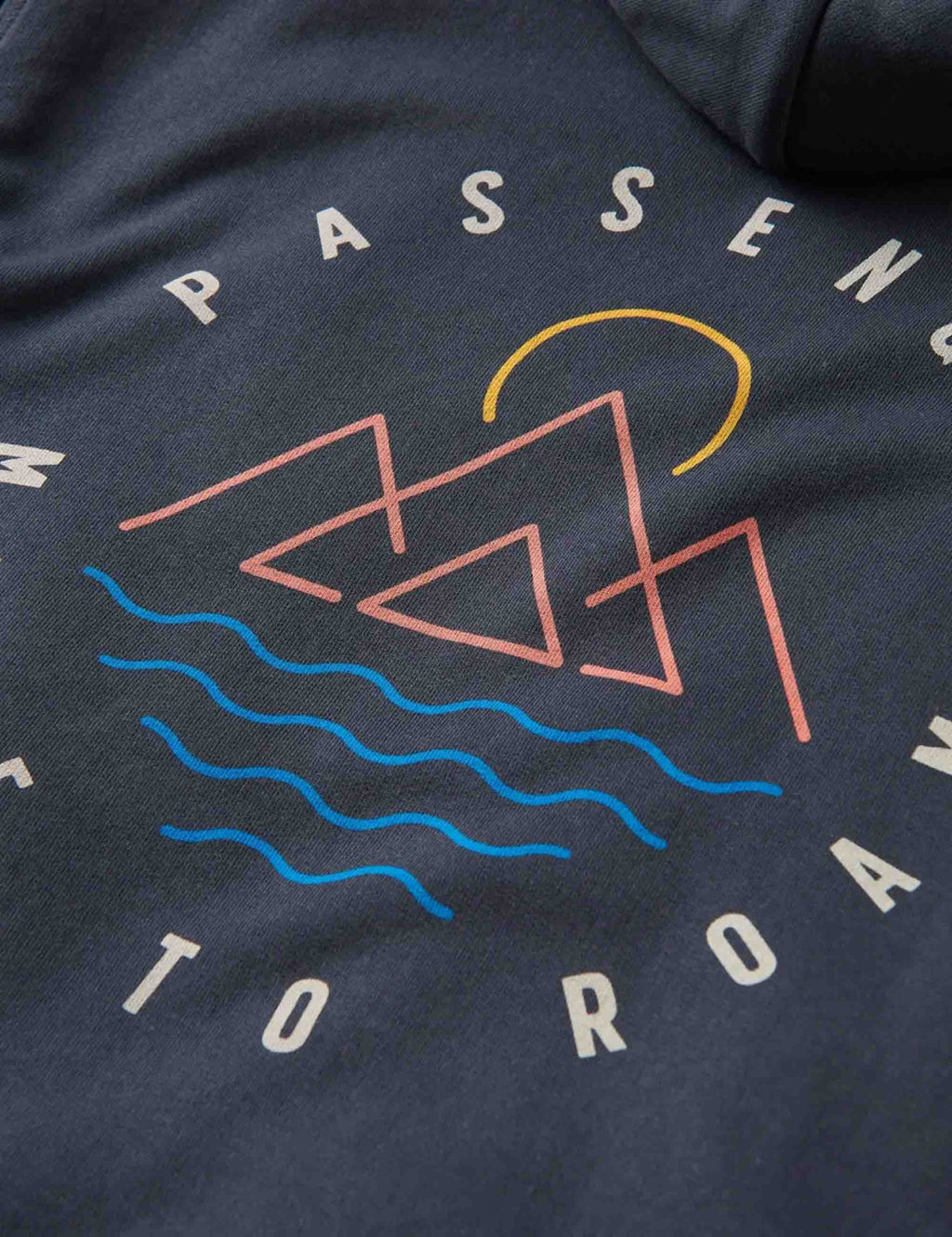Escapism Recycled Cotton Hooded Sweat - Black
