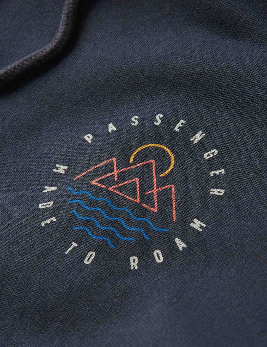 Escapism Recycled Cotton Hooded Sweat - Black