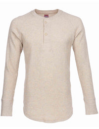 1936 Waffle Henley Shirt - Natural