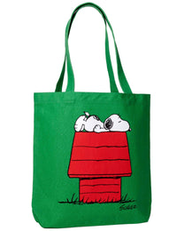 Snoopy Tote Bag - Allergic to Mornings