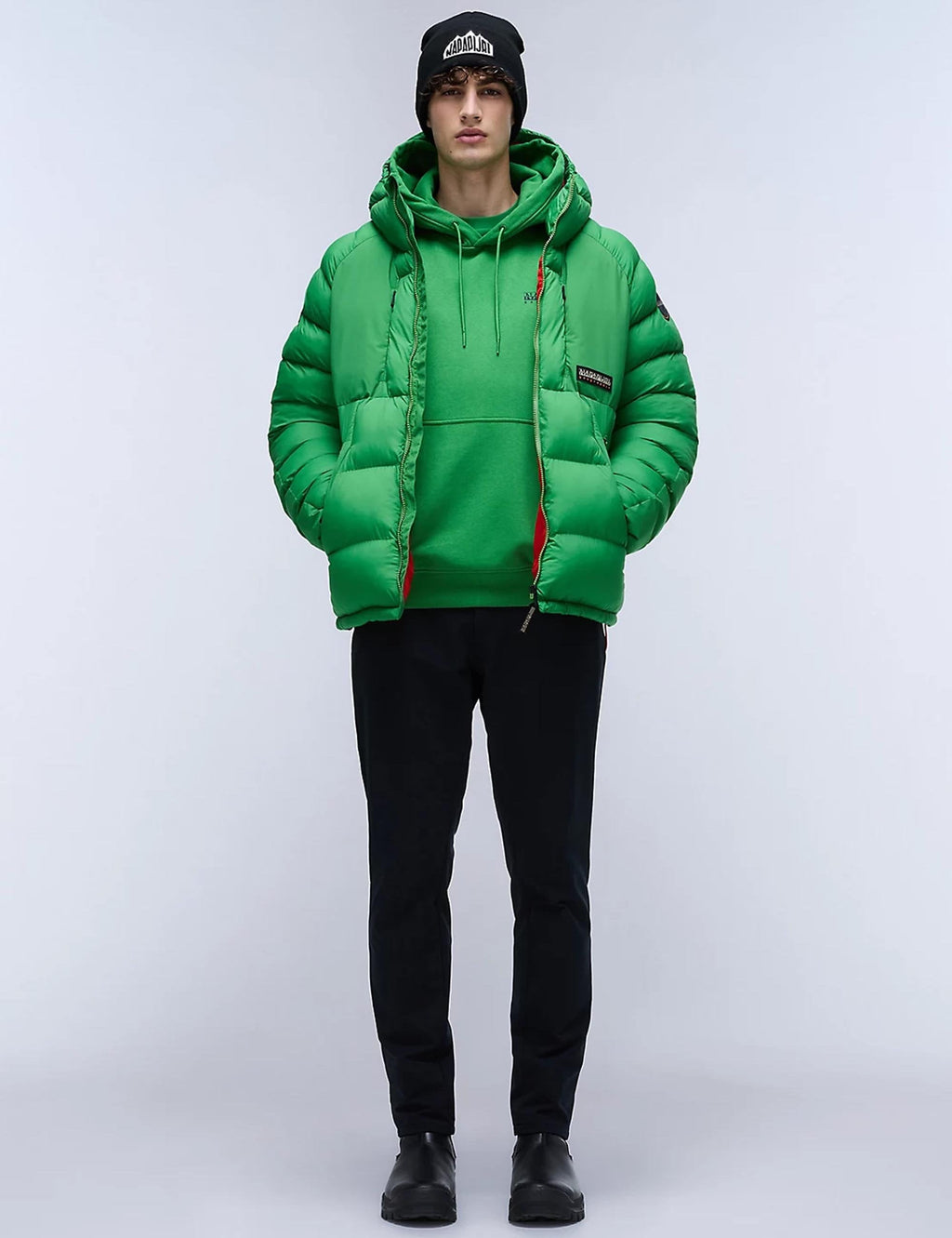 Linth Hooded Sweat - Kelly Green