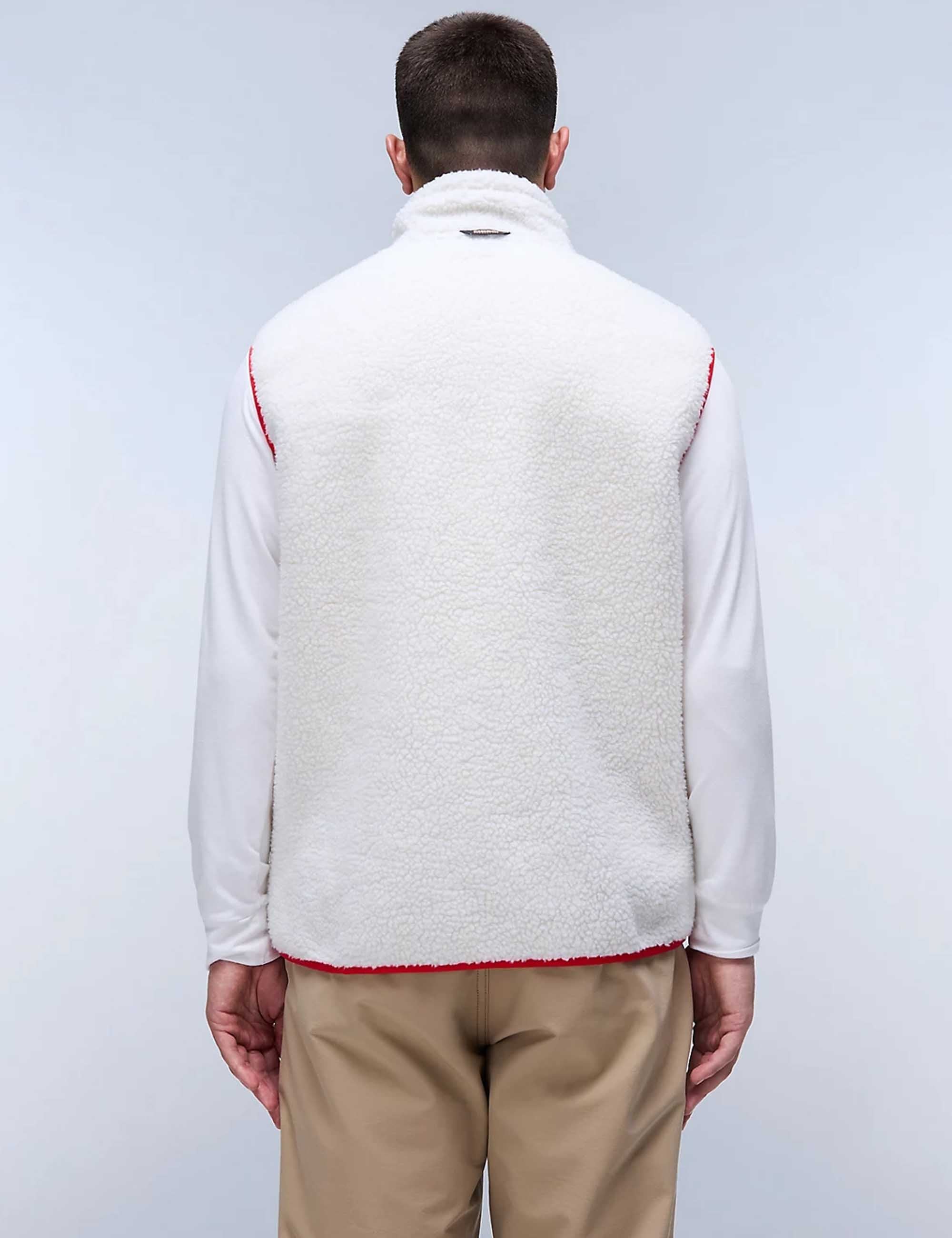 Napapijri Yupik Fleece Vest - Beige Dimity