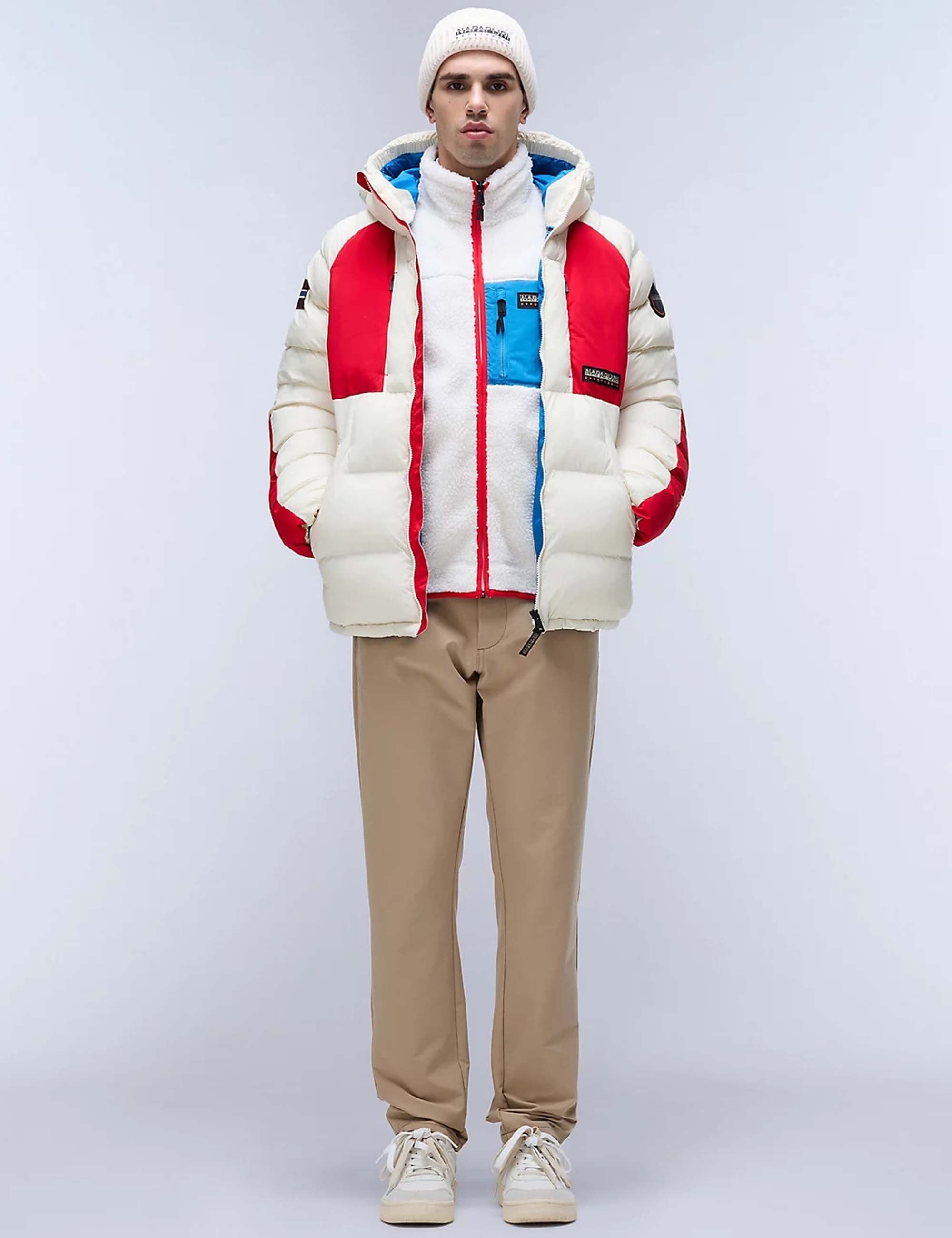 Napapijri Yupik Fleece Vest - Beige Dimity