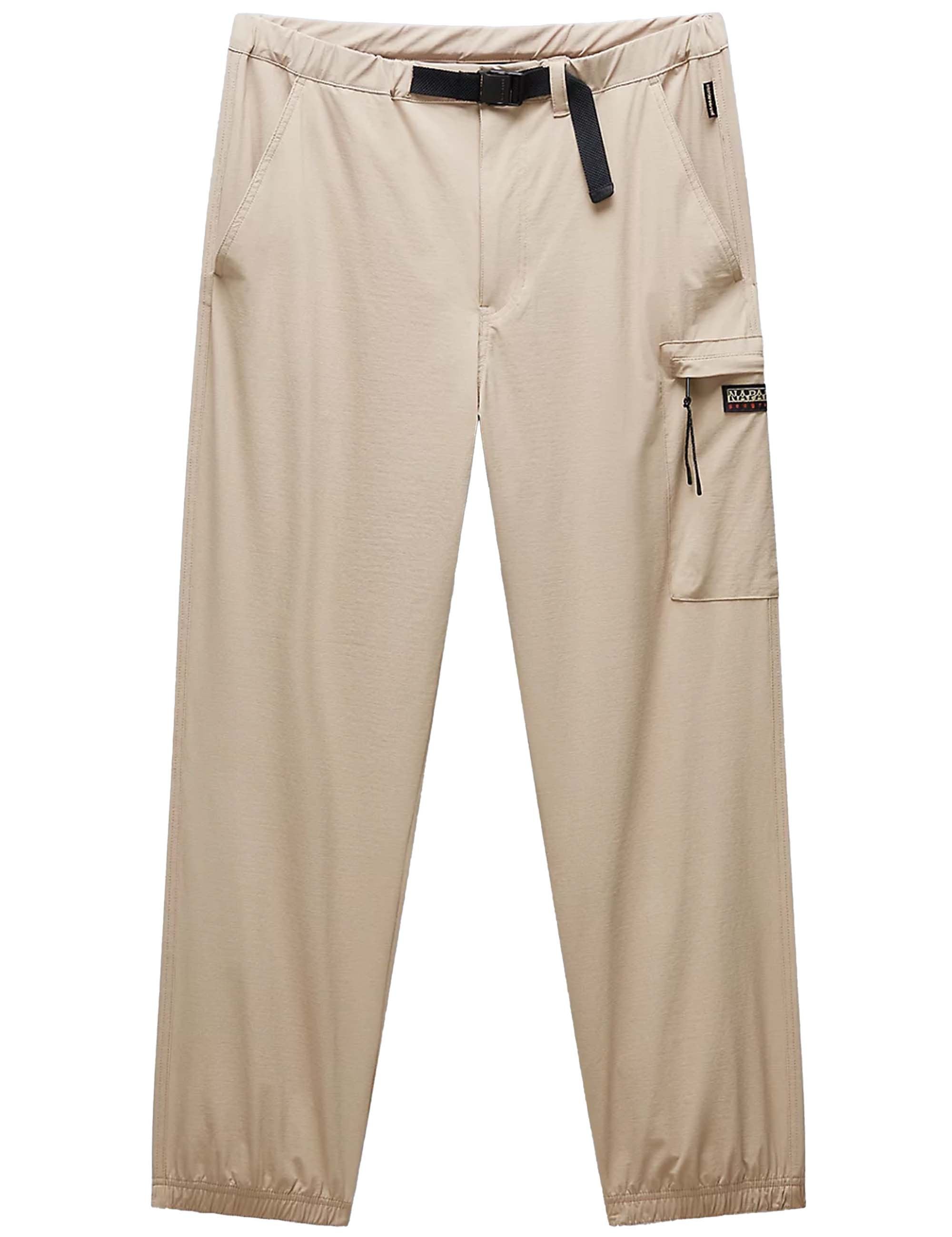 Napapijri Avers Cargo Trousers - Beige Rocky