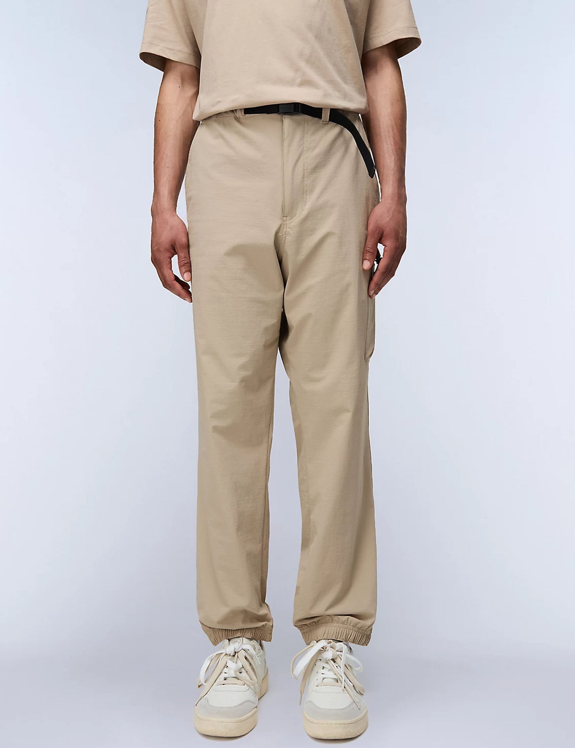 Napapijri Avers Cargo Trousers - Beige Rocky