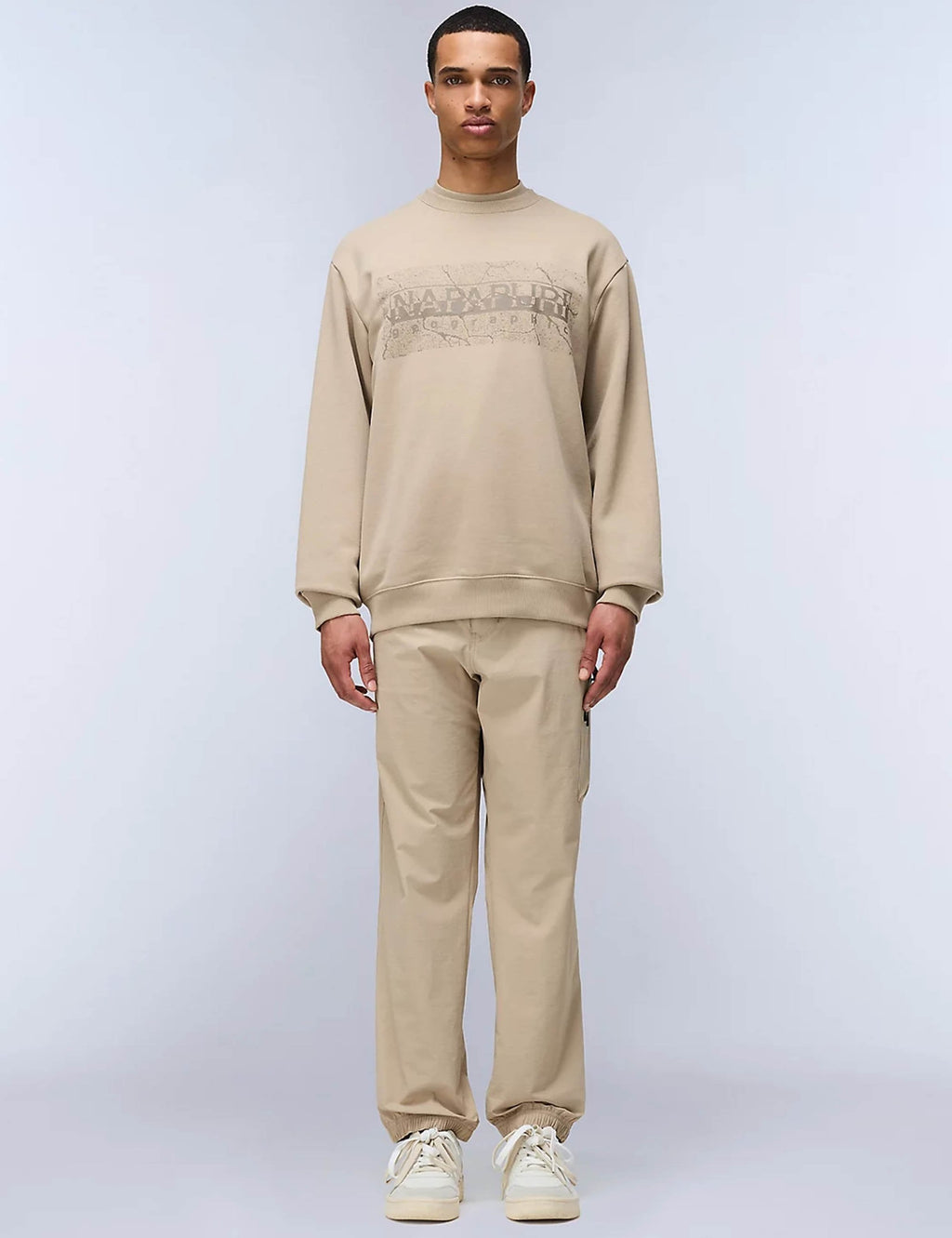 Avers Cargo Trousers - Beige Rocky