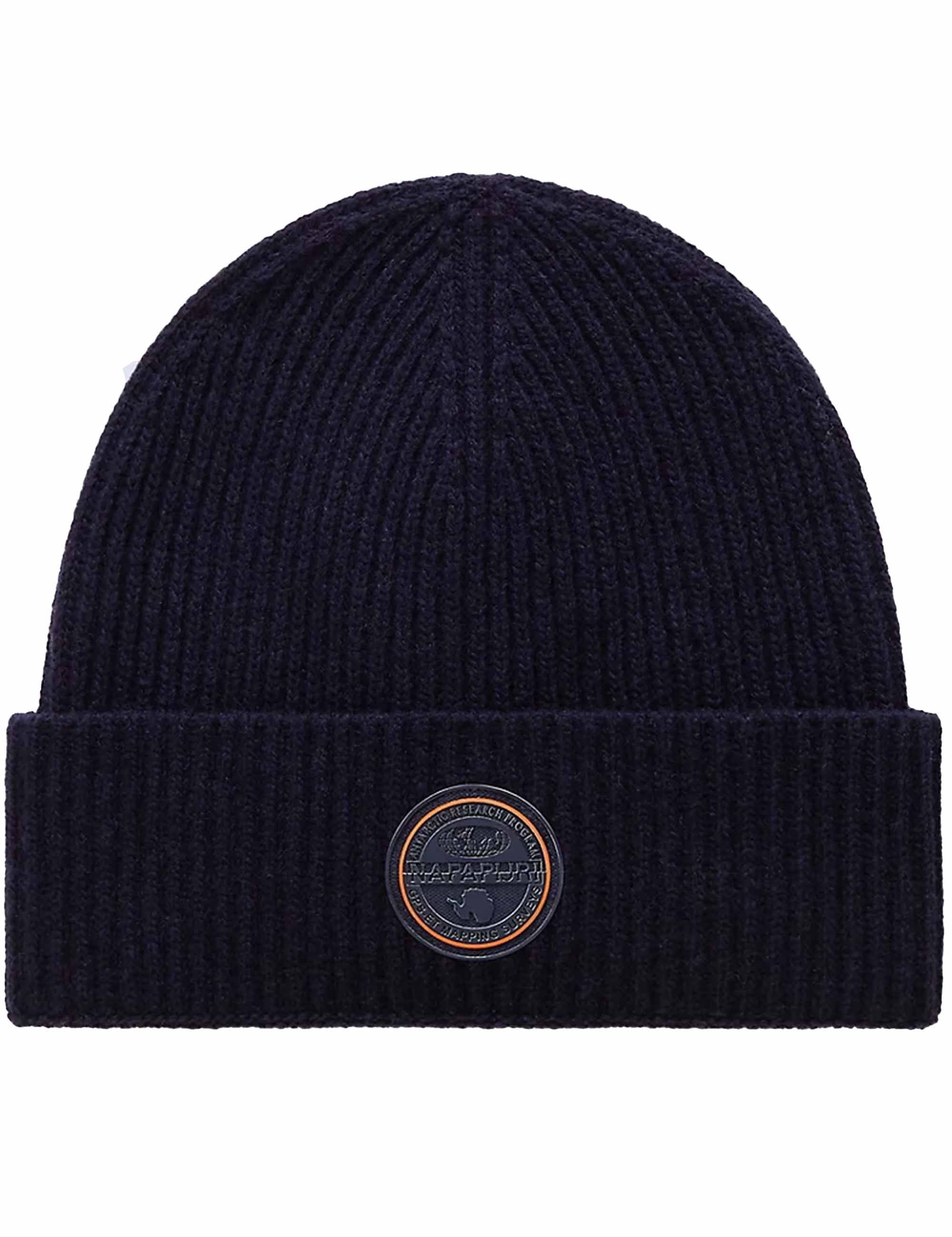 Napapijri Singine Beanie Hat - Blue Marine