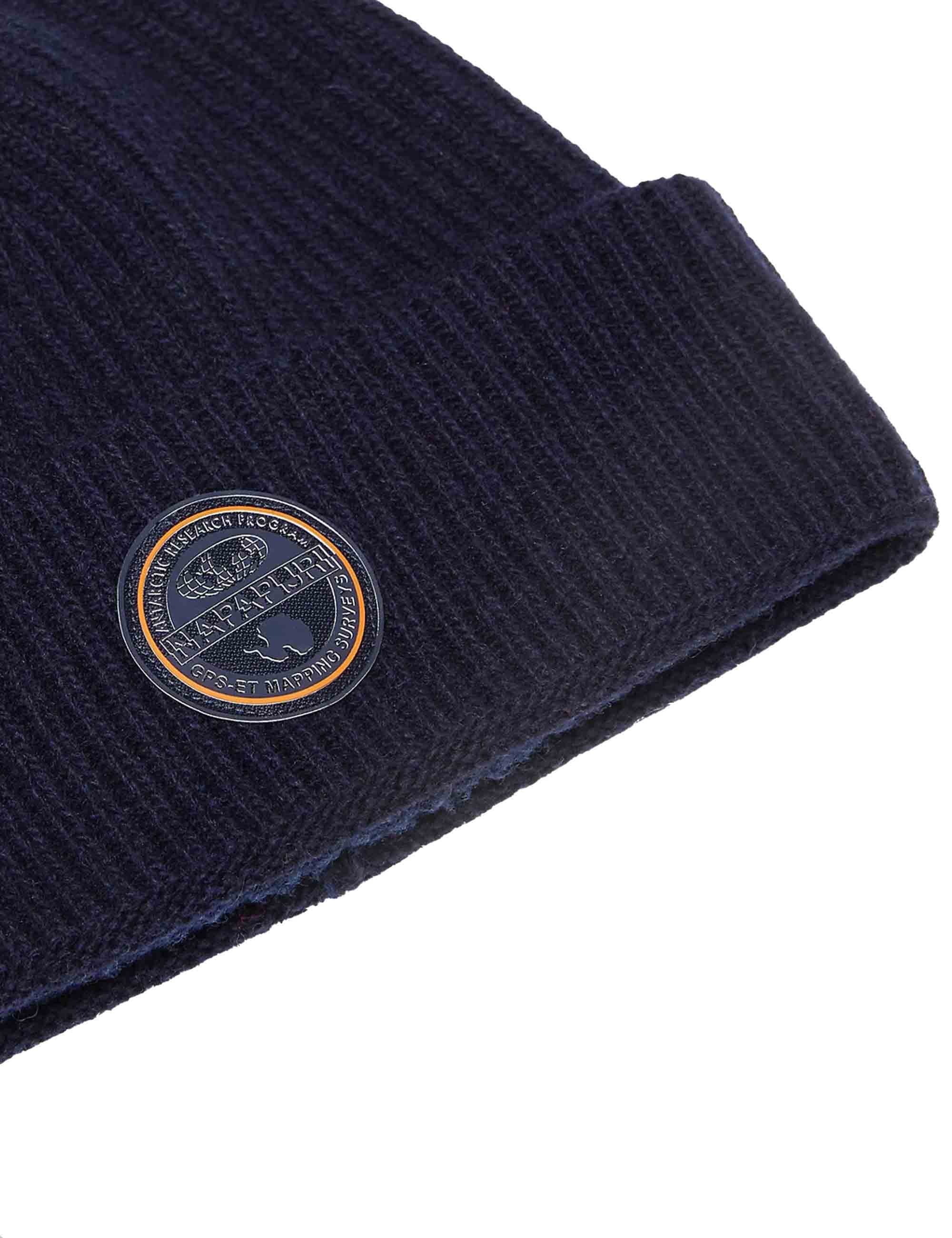 Napapijri Singine Beanie Hat - Blue Marine