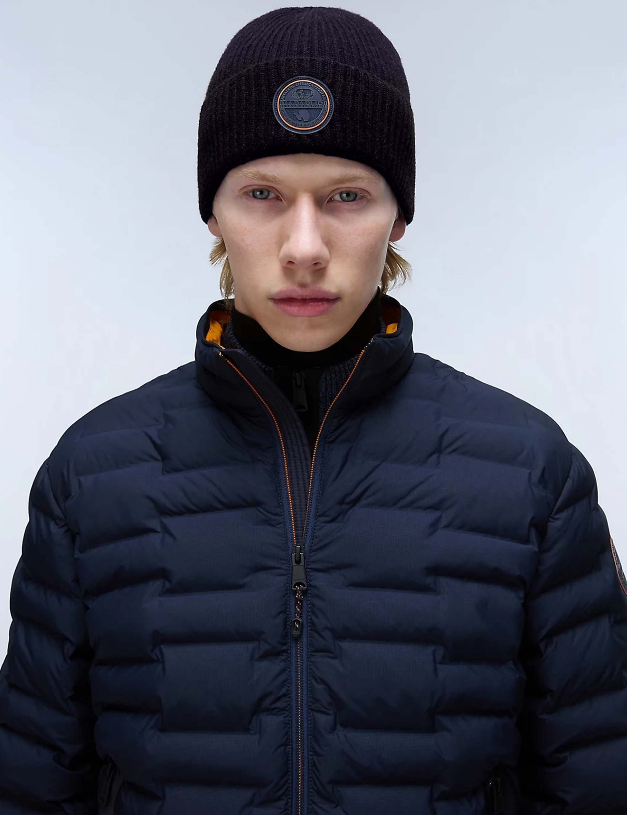Napapijri Singine Beanie Hat - Blue Marine