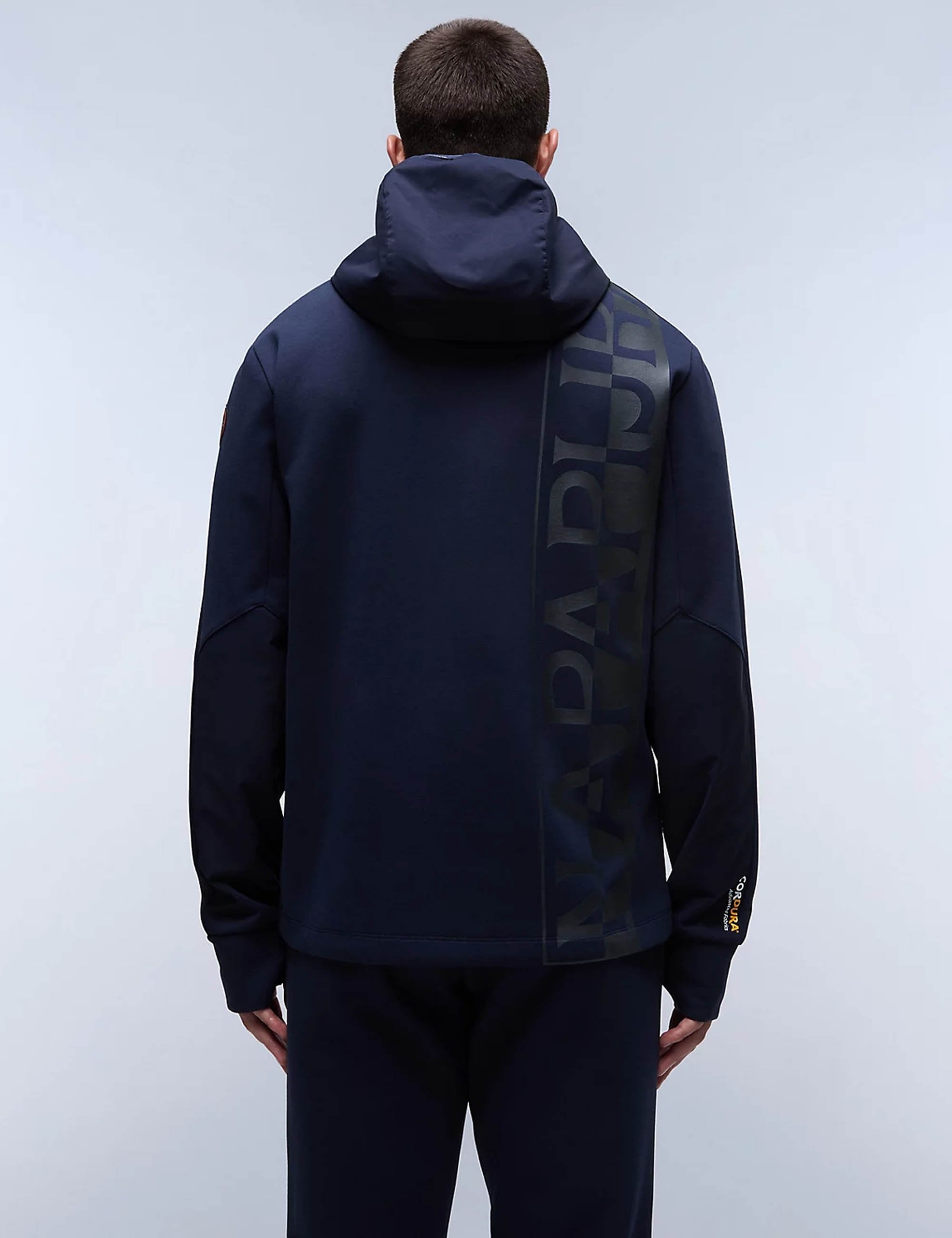 Napapijri Lys Full Zip Hooded Jacket - Blue Marine