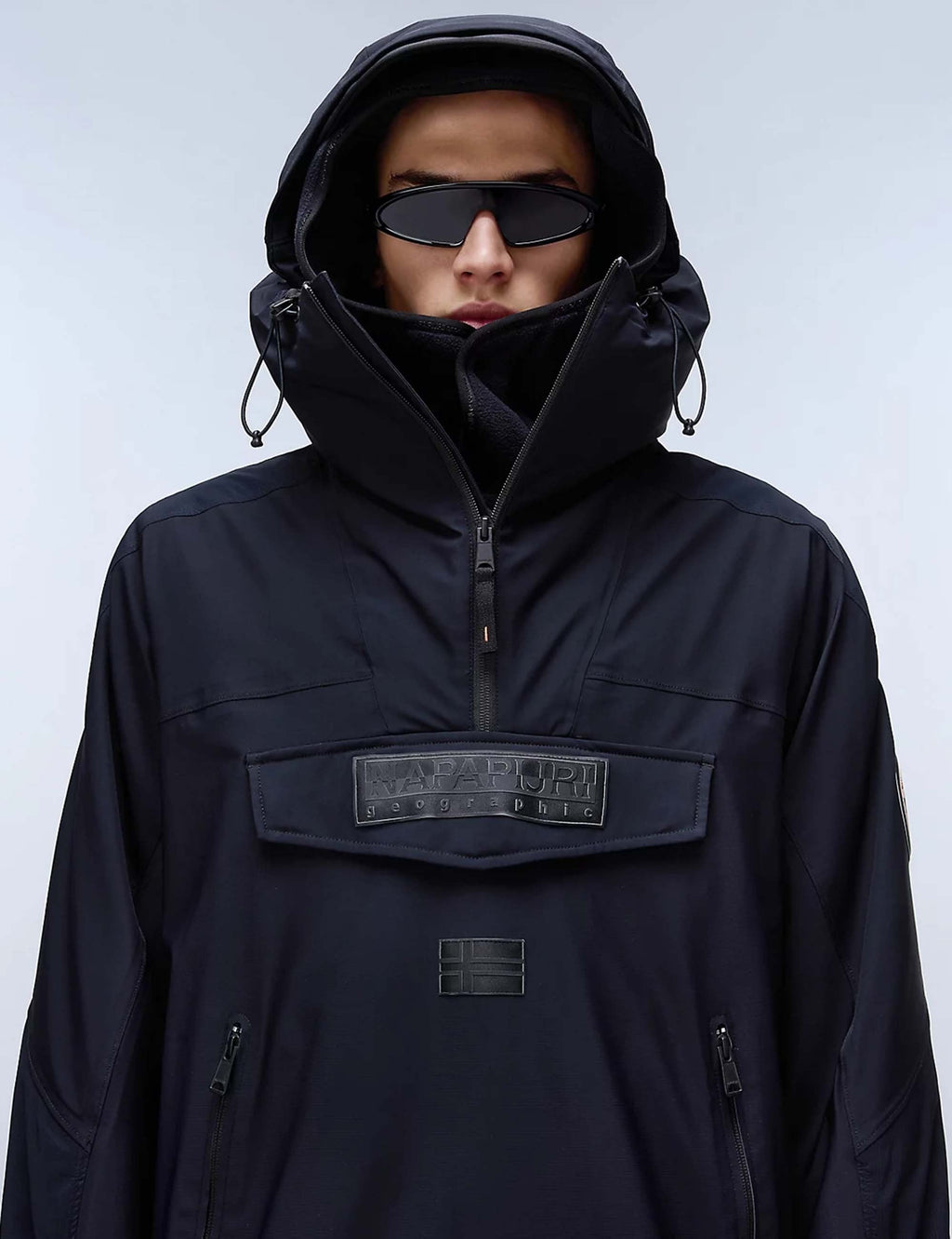 Rainforest Tech Anorak - Black