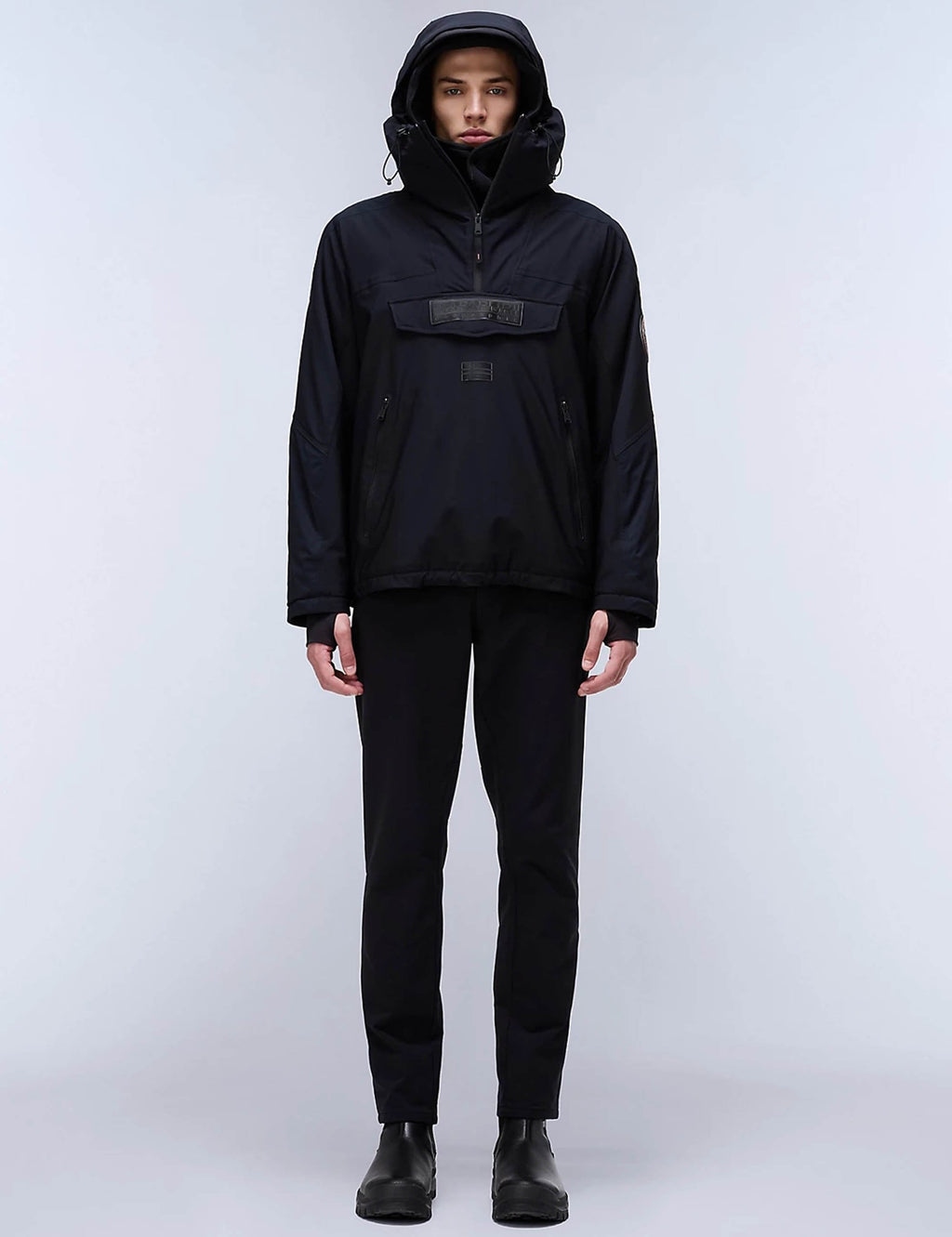 Rainforest Tech Anorak - Black