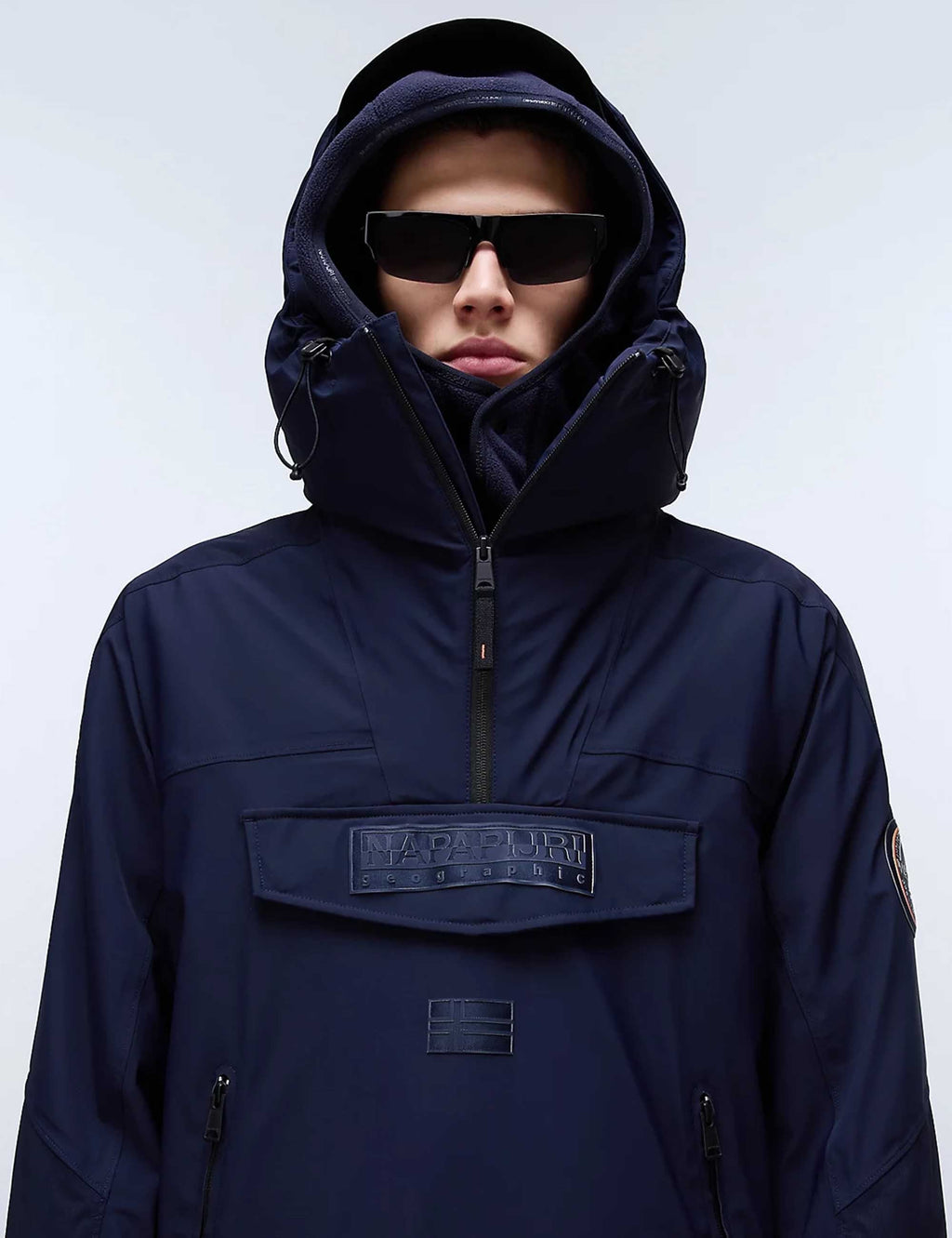 Rainforest Tech Anorak - Blue Marine