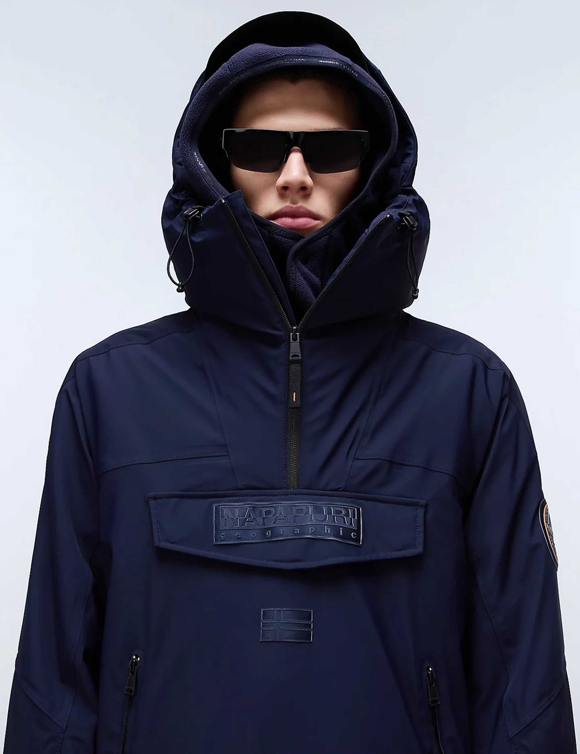 Napapijri Rainforest Tech Anorak - Blue Marine