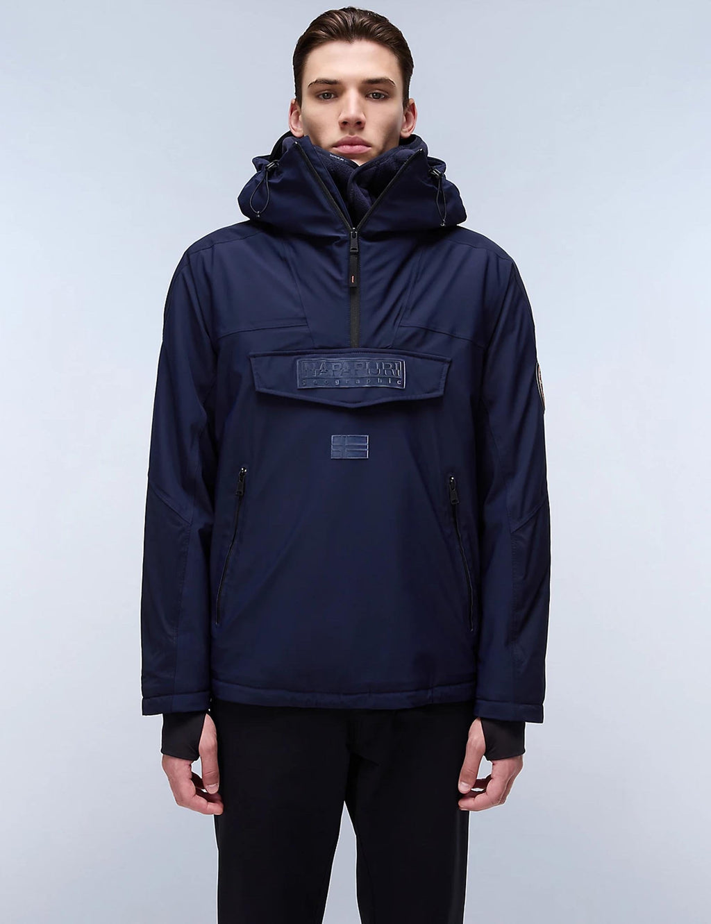 Rainforest Tech Anorak - Blue Marine