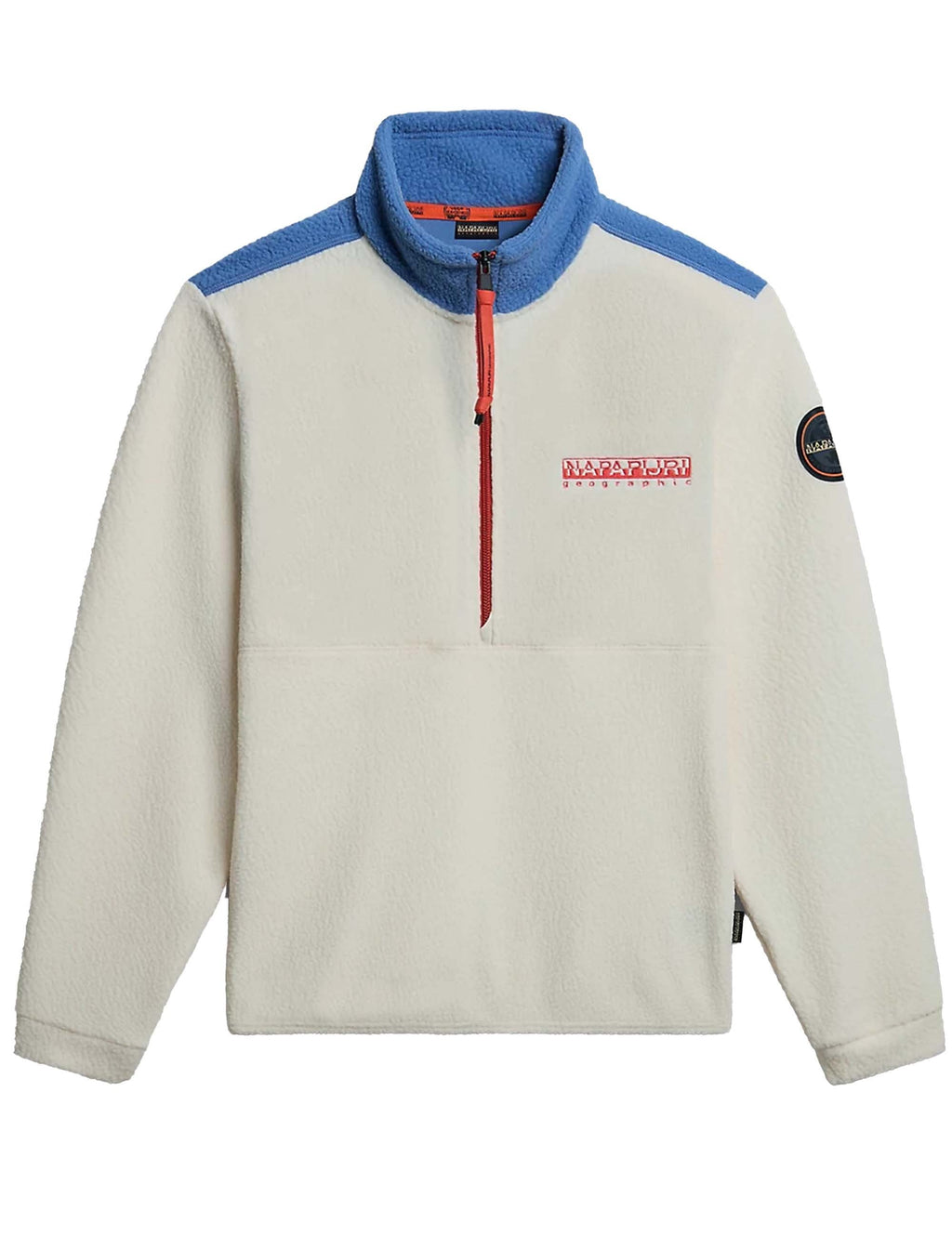 Anderby Half Zip Fleece - Whitecap Grey