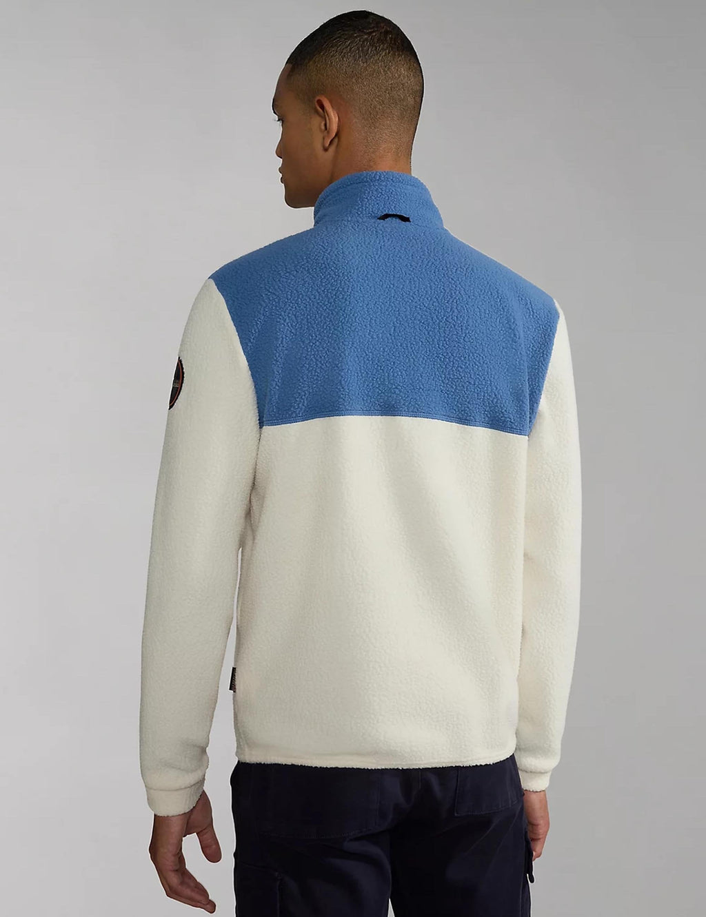 Anderby Half Zip Fleece - Whitecap Grey