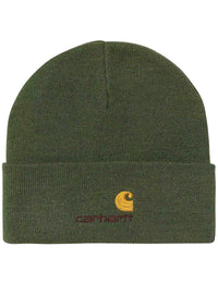 American Script Beanie Hat - Tarragon