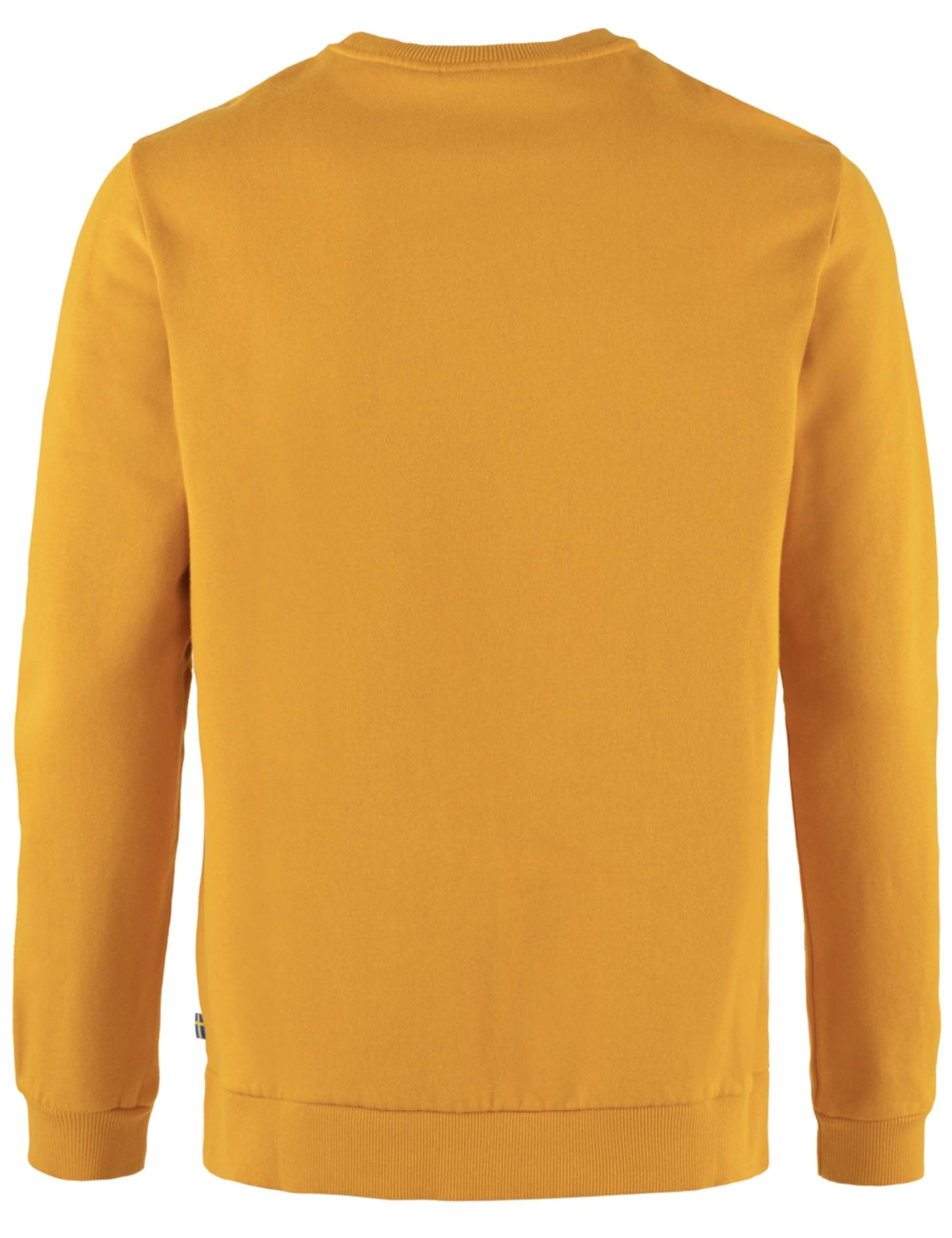 Fjallraven Fjallraven Logo Crew Sweat - Mustard Yellow