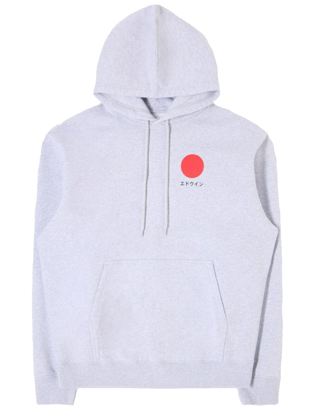 Japanese Sun Hooded Sweat - Grey Heather