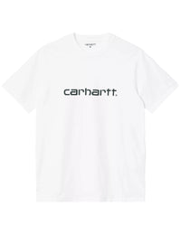 Script T-Shirt - White/Black