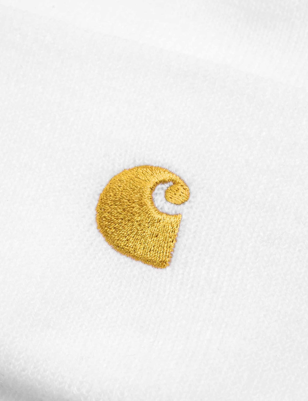 Chase Beanie Hat - White/Gold