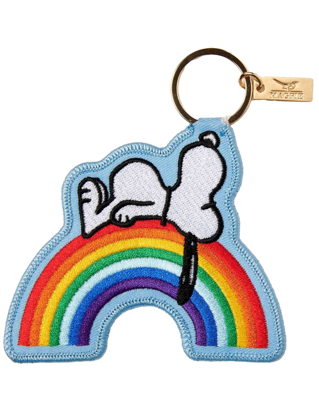 Snoopy Key Charm - Rainbow