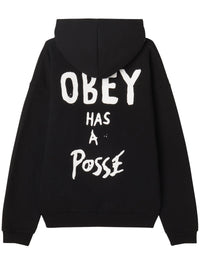Posse Extra Heavy Hooded Sweat - Black