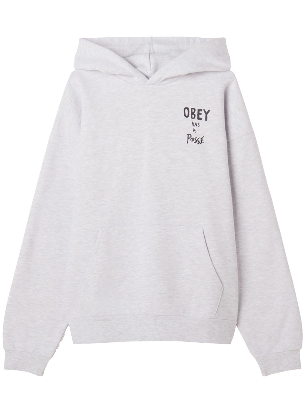 Posse Extra Heavy Hooded Sweat - Ash Heather