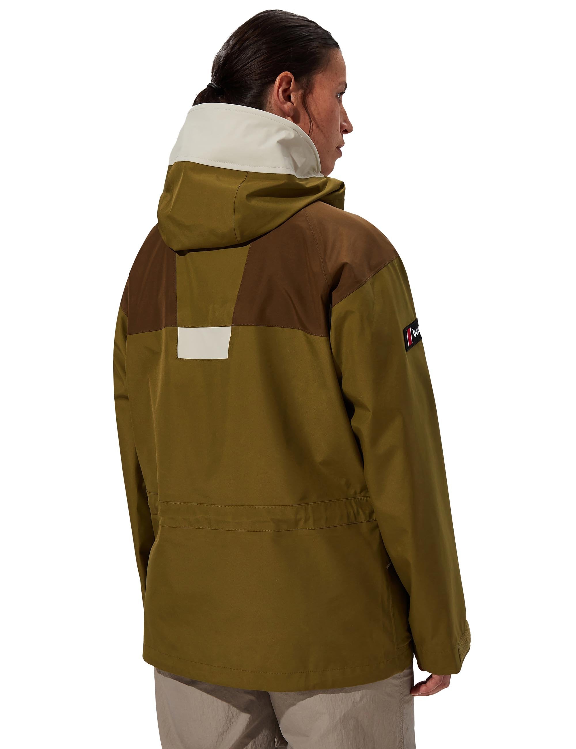 Trango Gore-Tex Waterproof Jacket - Green/Brown