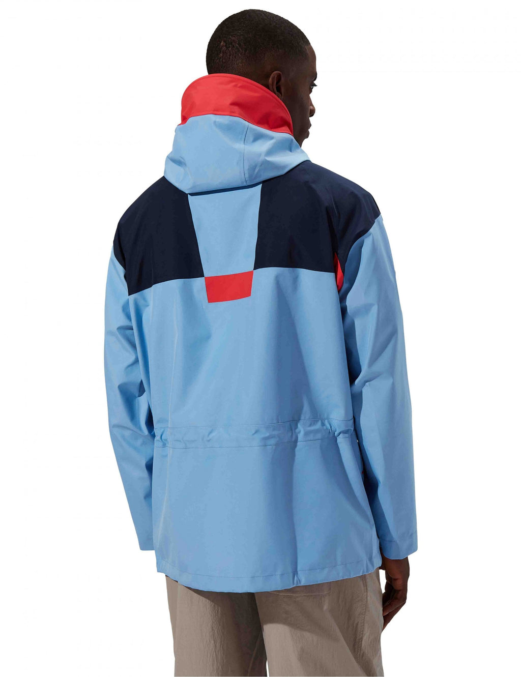 Trango Gore-Tex Waterproof Jacket - Light Blue/Dark Blue