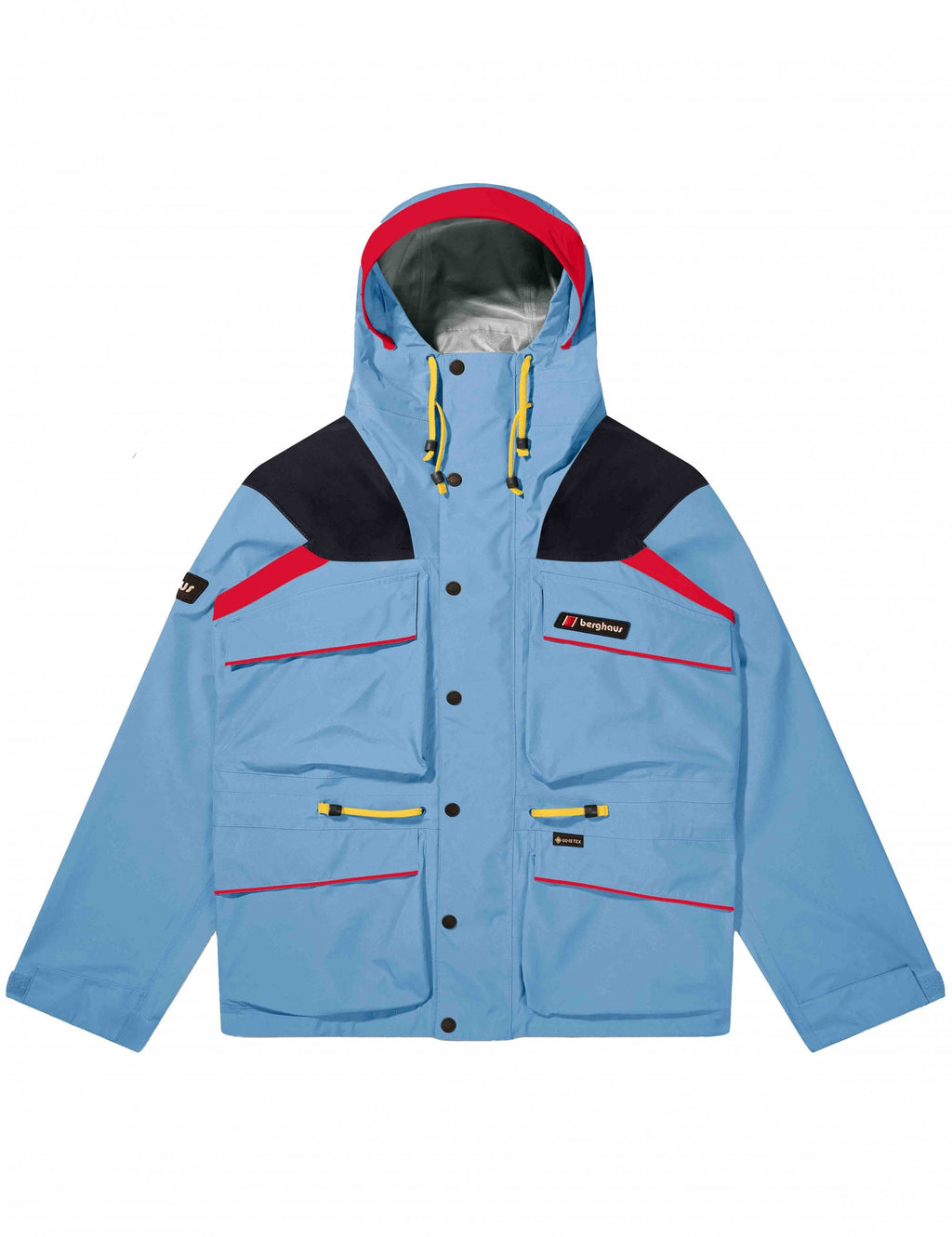 Trango Gore-Tex Waterproof Jacket - Light Blue/Dark Blue