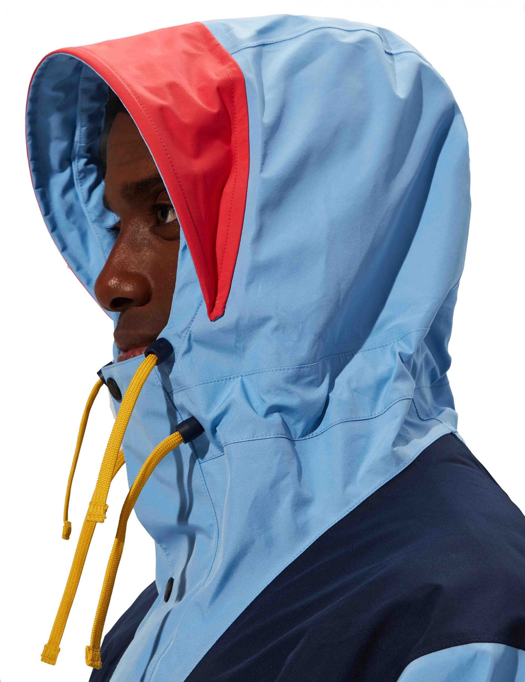 Trango Gore-Tex Waterproof Jacket - Light Blue/Dark Blue