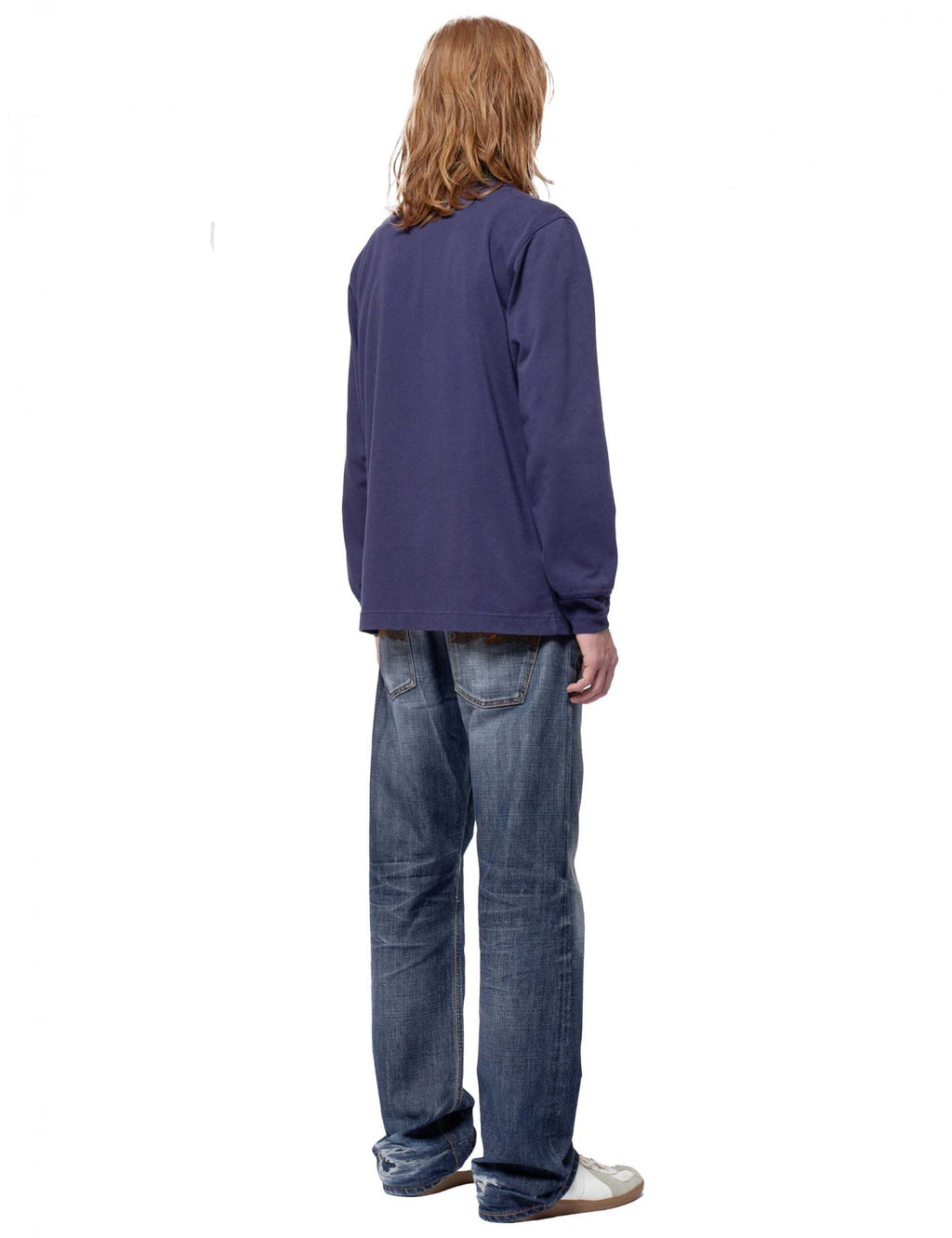 Henley Long Sleeve Top - Midnight