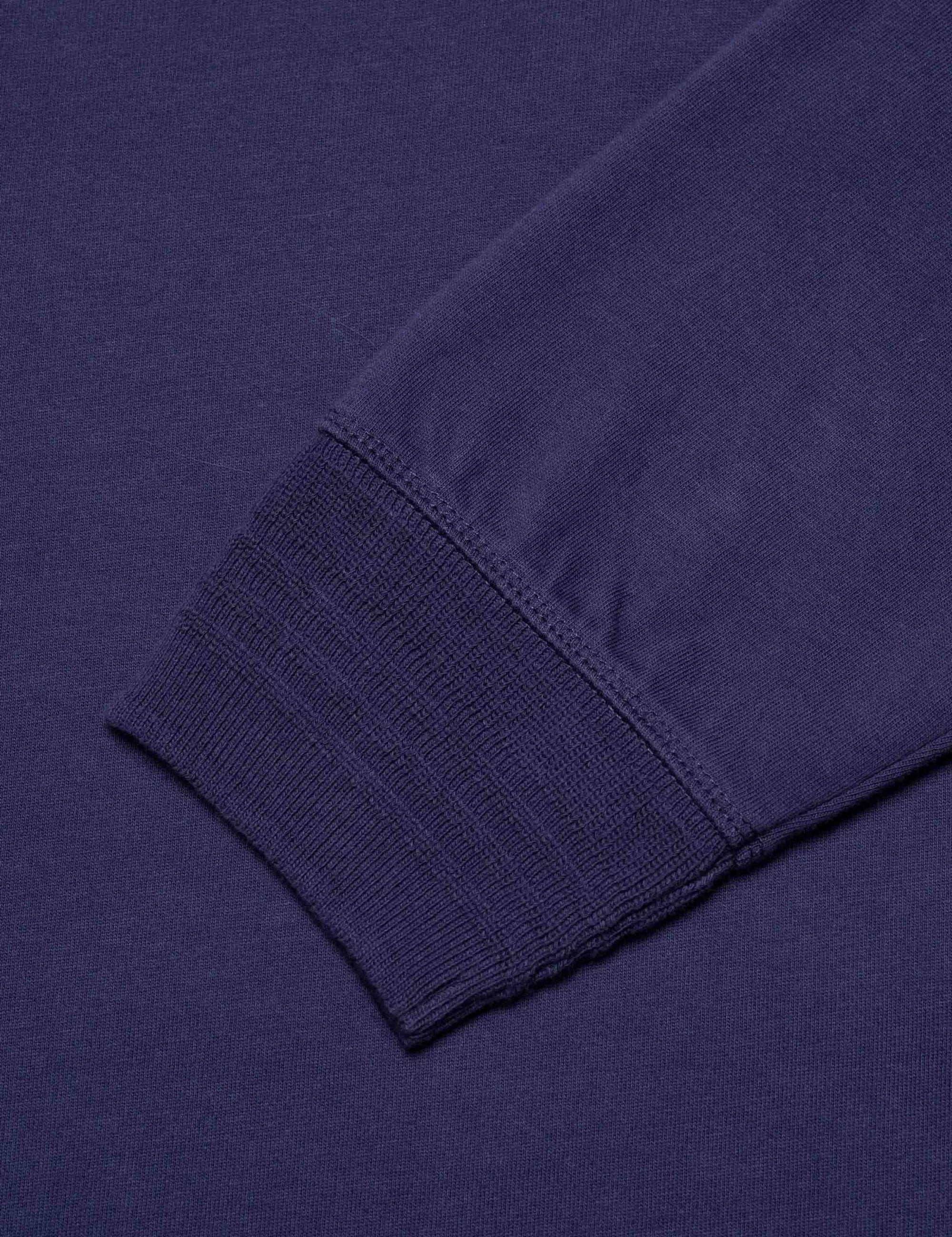 Nudie Jeans Henley Long Sleeve Top - Midnight