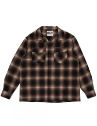 Vince Check Shirt - Brown/Beige